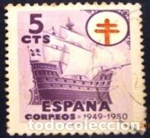 Sellos: 1949 Espa&ntilde;a. Pro tuberculosos - Foto 1