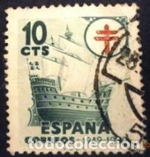 Sellos: 1949 Espa&ntilde;a. Pro tuberculosos - Foto 2