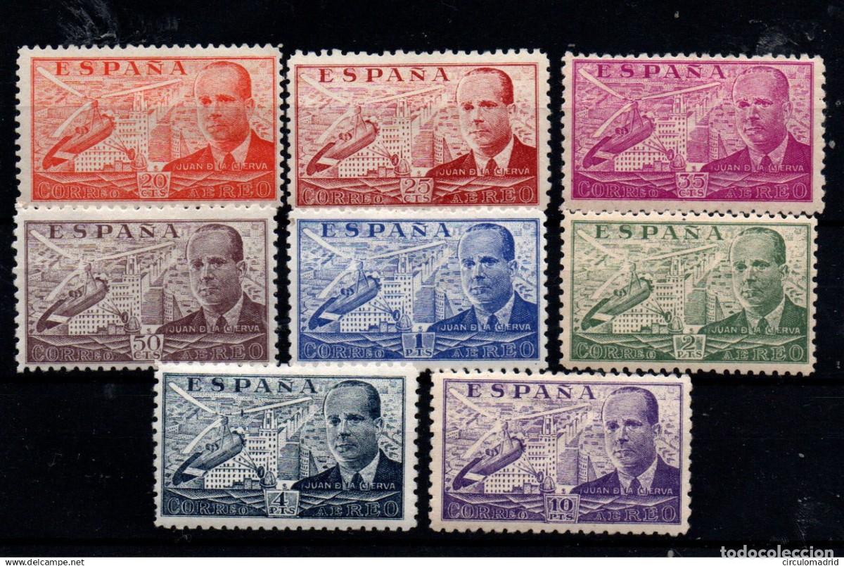 Sellos: Espa&ntilde;a n&ordm; 940/47. A&ntilde;o 1941/47