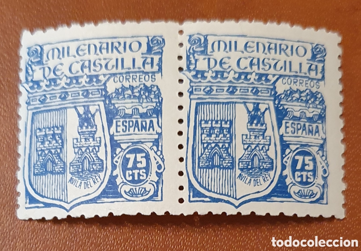 Sellos: Edifil 976 MILENARIO DE CASTILLA