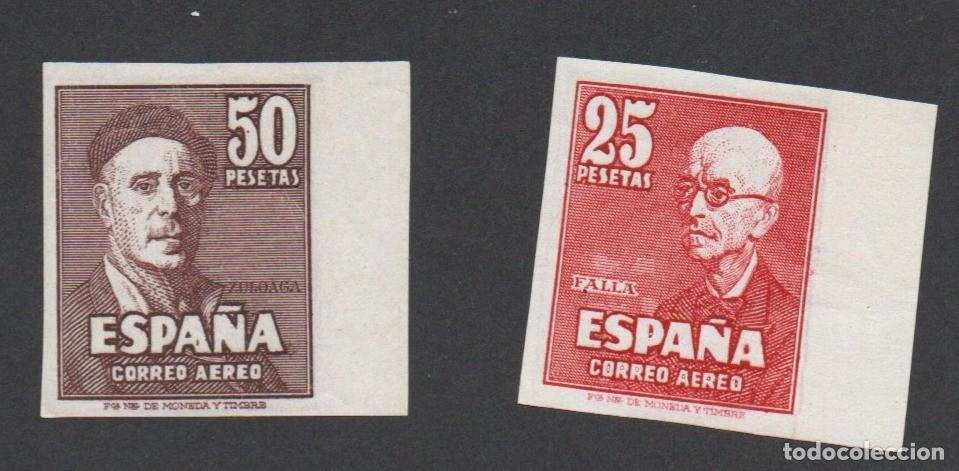 Sellos: EDIFIL 1015 / 1016** FALLA Y ZULOAGA FANTASIA