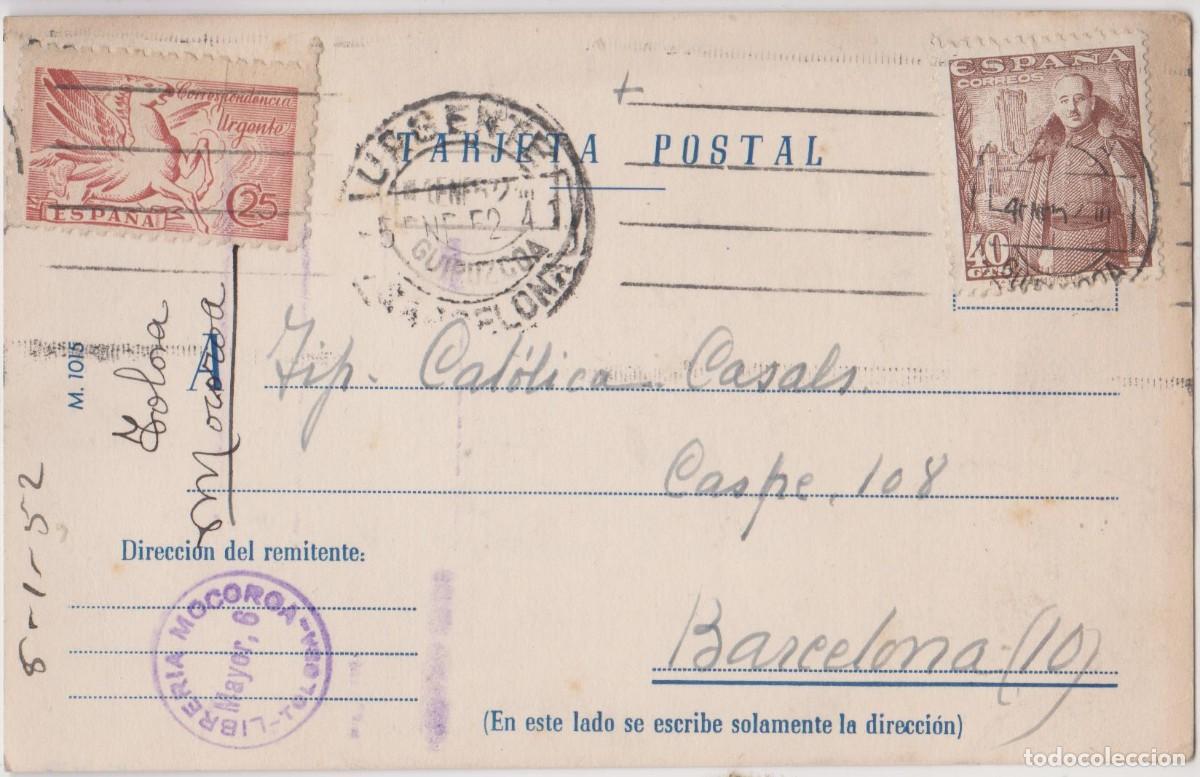 Sellos: LOTE DE 7 TARJETAS COMERCIALES POST GUERRA CIVIL MATA SELLOS BARCELONA