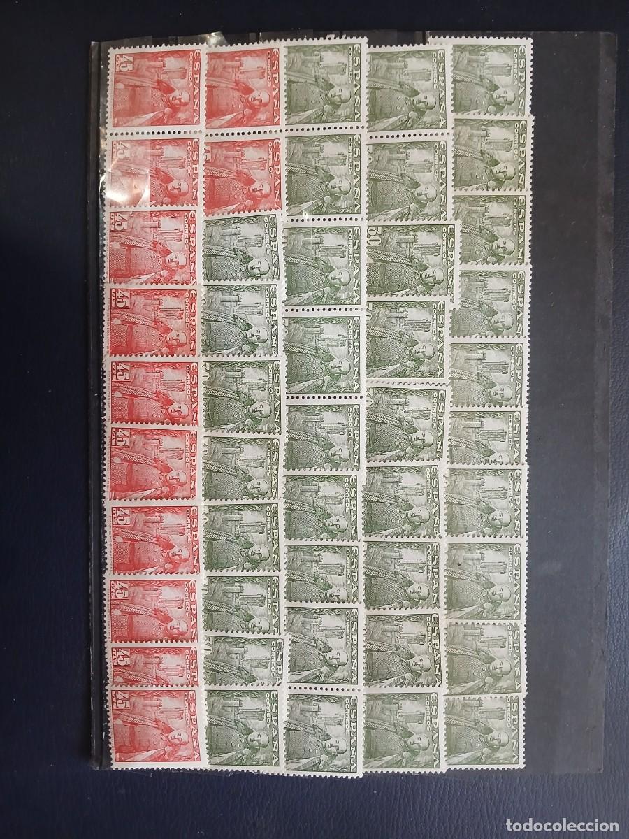 Timbres: A&Ntilde;O 1948-1954 GENERAL FRANCO Y CASTILLO DE MOTA VALOR CATALOGO 20,40 EUROS