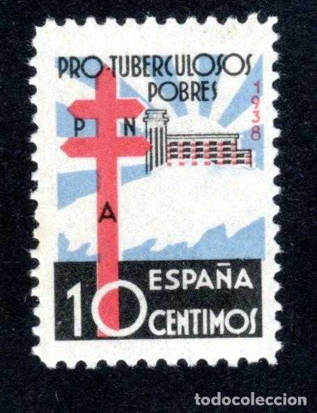 Sellos: EDIFIL 866 PRO TUBERCULOSOS 1938. VALOR CAT&Aacute;LOGO: 18 &euro;. MNH **