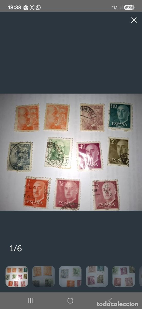 Sellos: LOTE SELLOS ESPA&Ntilde;A FRANCO