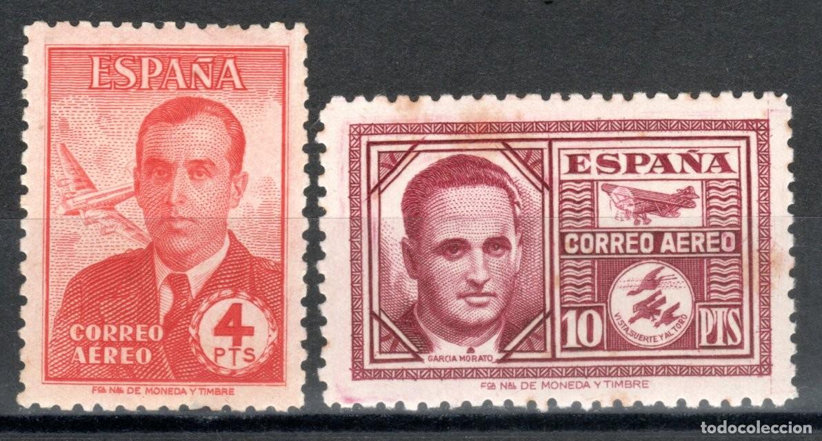 Sellos: EDIFIL 991-992 HAYA Y GARC&Iacute;A MORATO 1945. VALOR CAT&Aacute;LOGO: 82 &euro;. MNH ** (SALIDA: 0,01 &euro;).