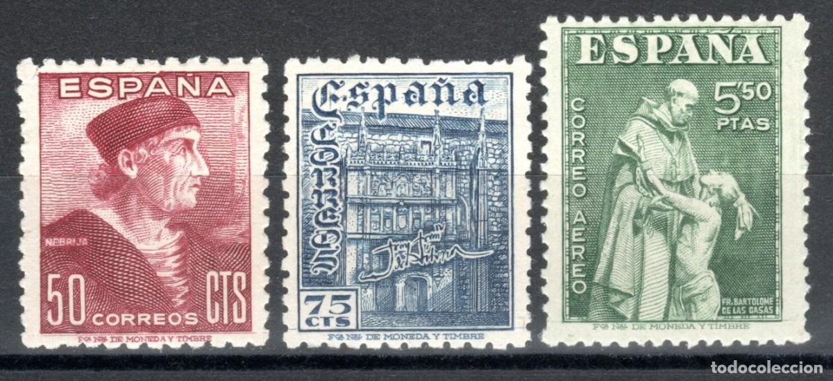 Sellos: EDIFIL 1002-1004 D&Iacute;A DEL SELLO. FIESTA DE LA HISPANIDAD (SERIE COMPLETA). MNH ** (SALIDA: 0,01 &euro;).