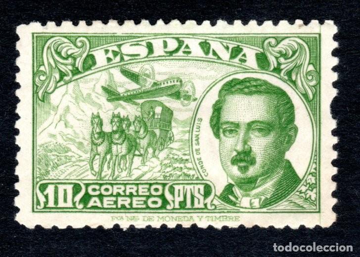 Sellos: EDIFIL 990 CONDE DE SAN LUIS 1945. VALOR CAT&Aacute;LOGO: 33 &euro;. MH *