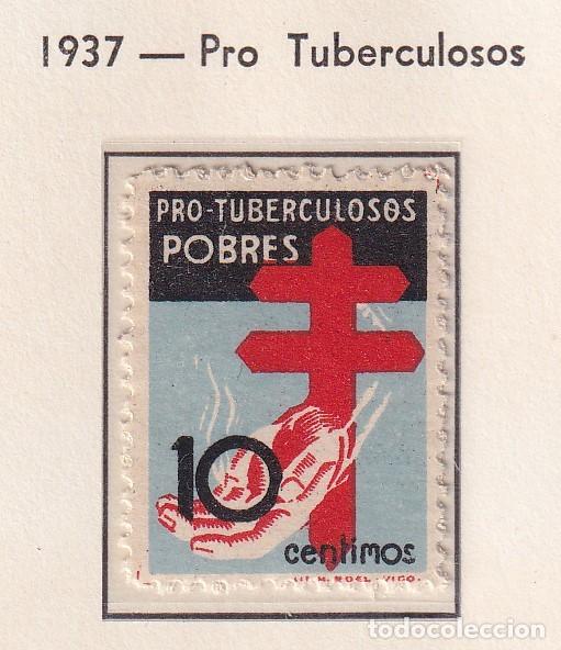 Sellos: 840 SELLO PRO TUBERCULOSOS DEL A&Ntilde;O 1937 NUEVOS **