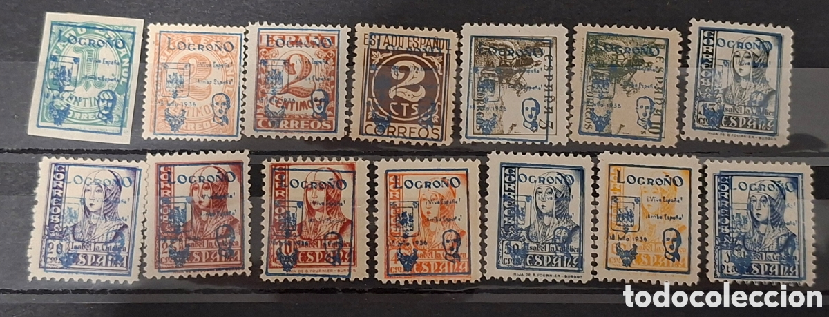 Sellos: Emisiones Patrioticas Logro&ntilde;o serie Nueva*