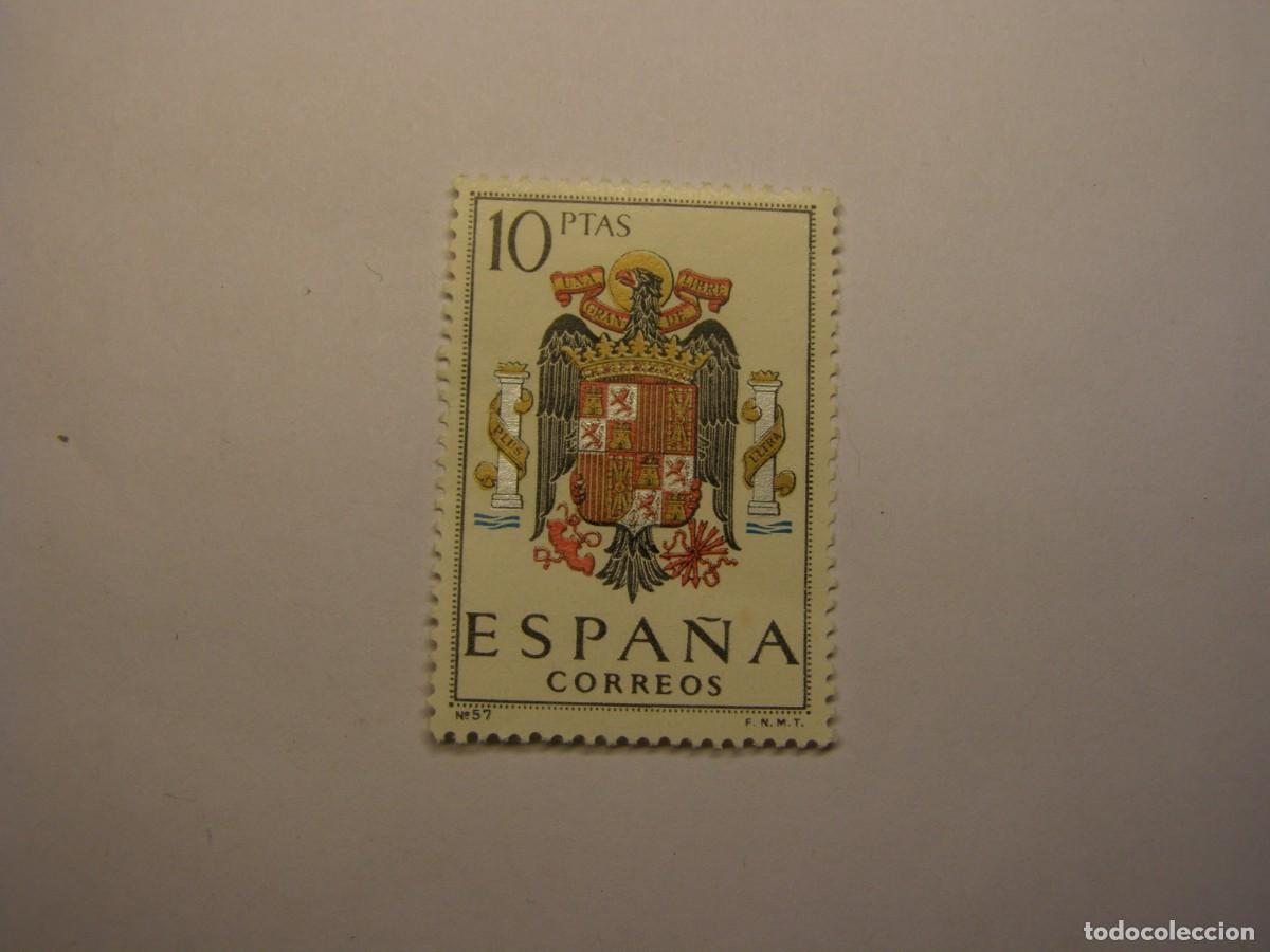 Sellos: Sello Espa&ntilde;a, escudo Estado Espa&ntilde;ol, franquista.