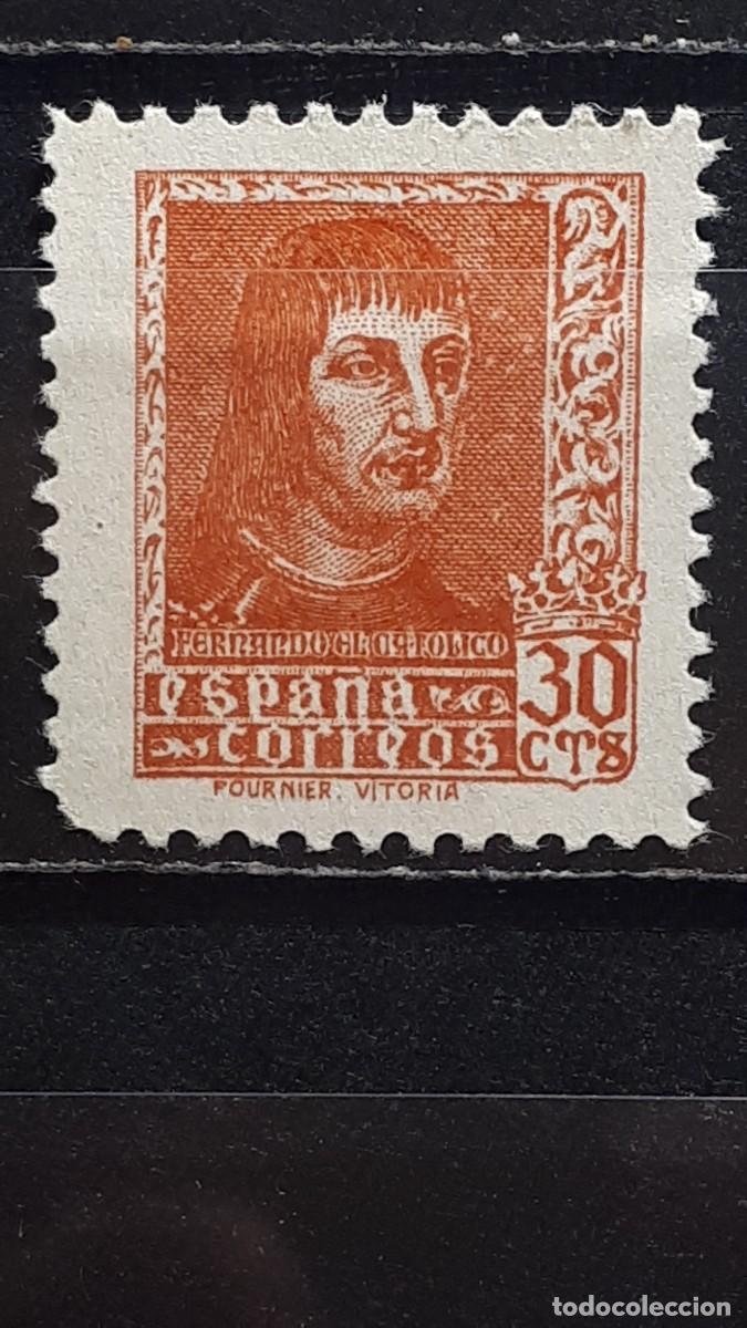 Sellos: ESPA&Ntilde;A. A&Ntilde;O 1938. *. EDIFIL 844. Bien CENTRADO plus.