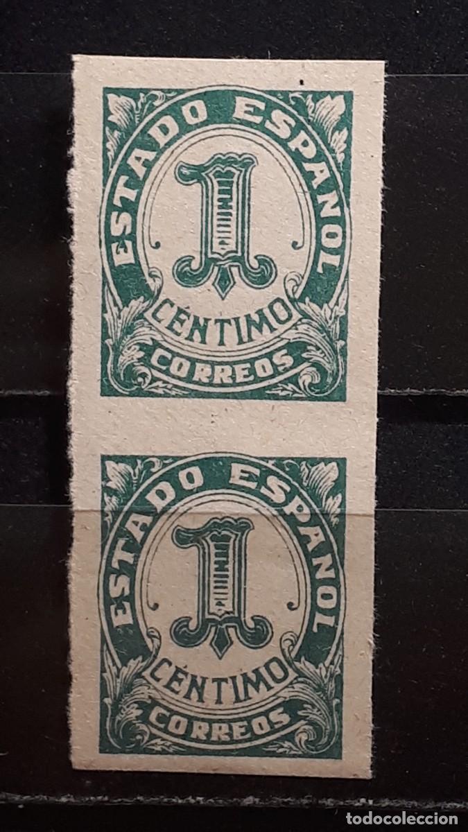 Sellos: Espa&ntilde;a. a&ntilde;o 1933 ** EDIFIL 677. Pareja