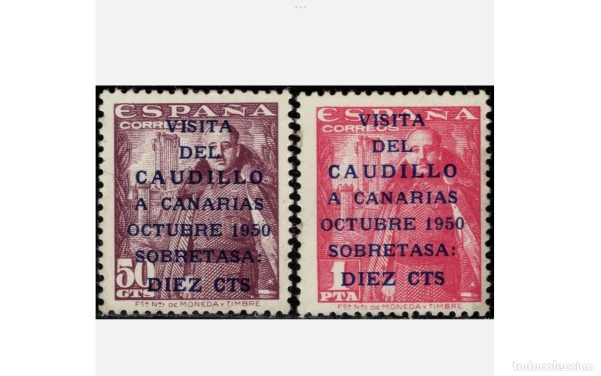 Francobolli: ESPA&Ntilde;A - 1950 - EDIFIL 1083A/1083B - SERIE COMPLETA - MNH** - NUEVOS