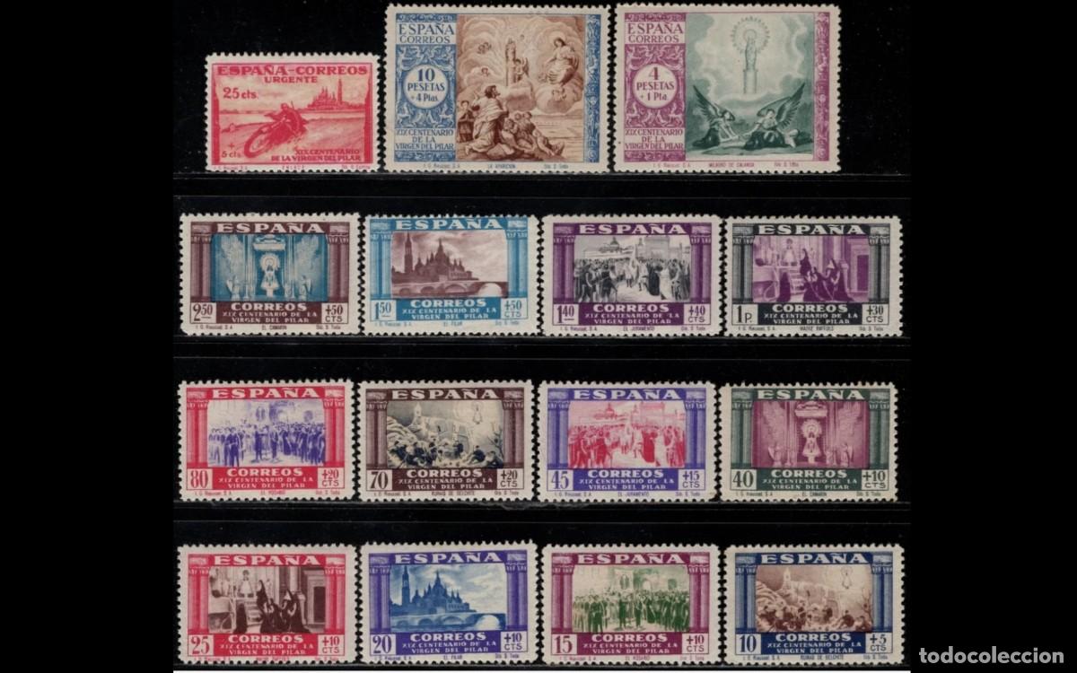 Selos: ESPA&Ntilde;A - 1940 - EDIFIL 889/903 - SERIE COMPLETA- MH*- NUEVOS - VALOR CATALOGO 370&euro;