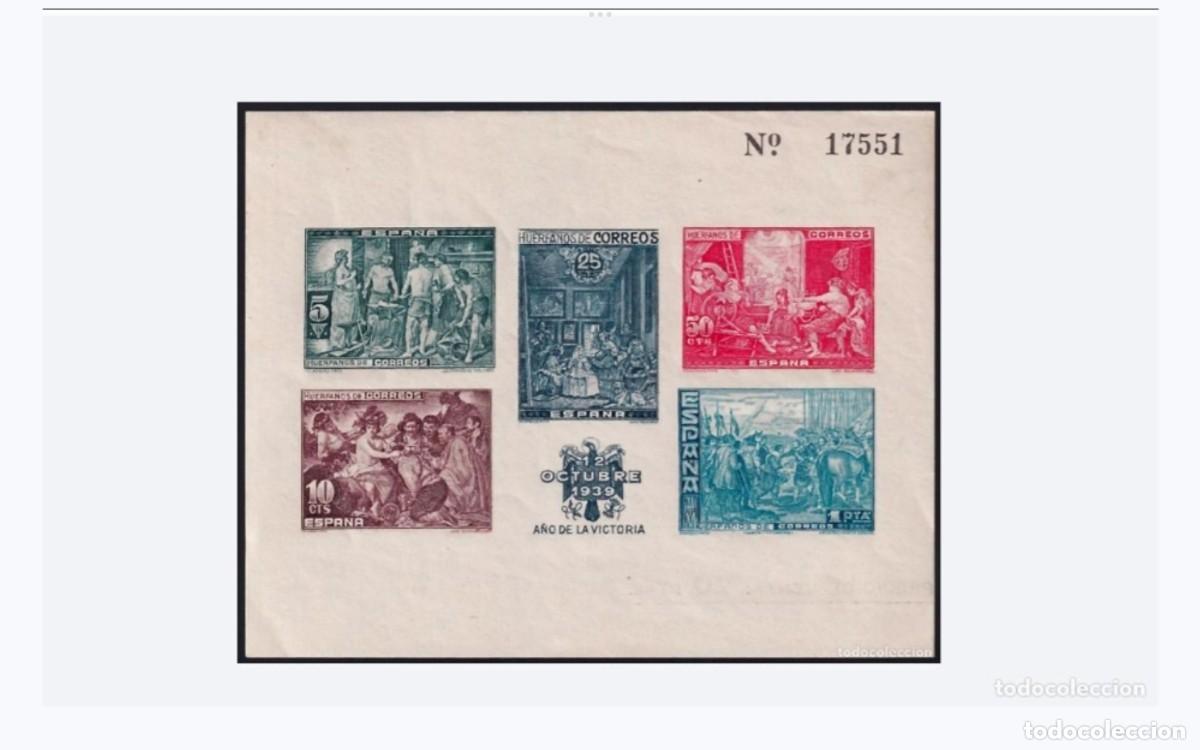 Timbres: ESPA&Ntilde;A - 1939 - BENEFICENCIA EDIFIL 35 (HOJITA SIN DENTAR) -MNH** - NUEVA - VALOR CAT. 535&euro;