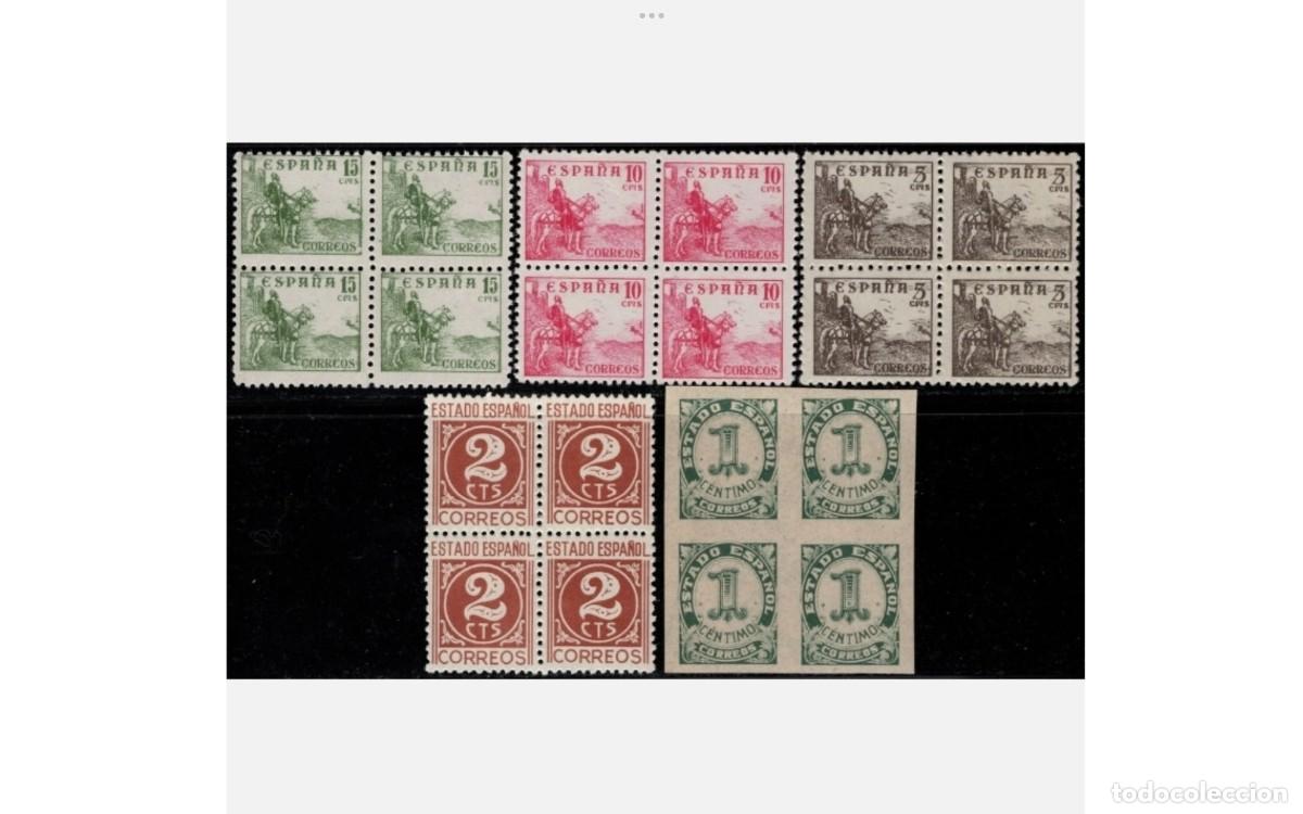 Francobolli: ESPA&Ntilde;A - 1940 - ESTADO ESPA&Ntilde;OL - EDIFIL 914/918 - SERIE COMPLETA- B-4- MNH** - NUEVOS