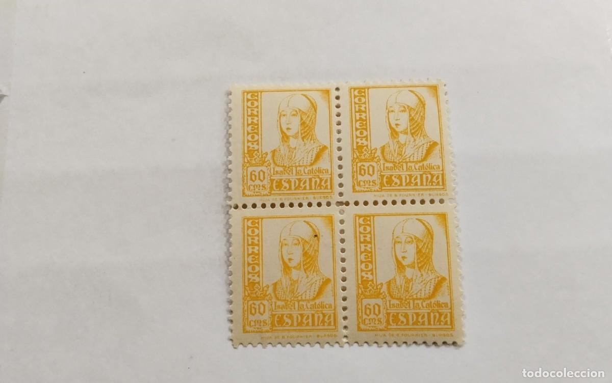 Francobolli: ESPA&Ntilde;A - 1937-ESTADO ESPA&Ntilde;OL - EDIFIL 826 - BLOQUE DE 4 - MNH** - NUEVOS