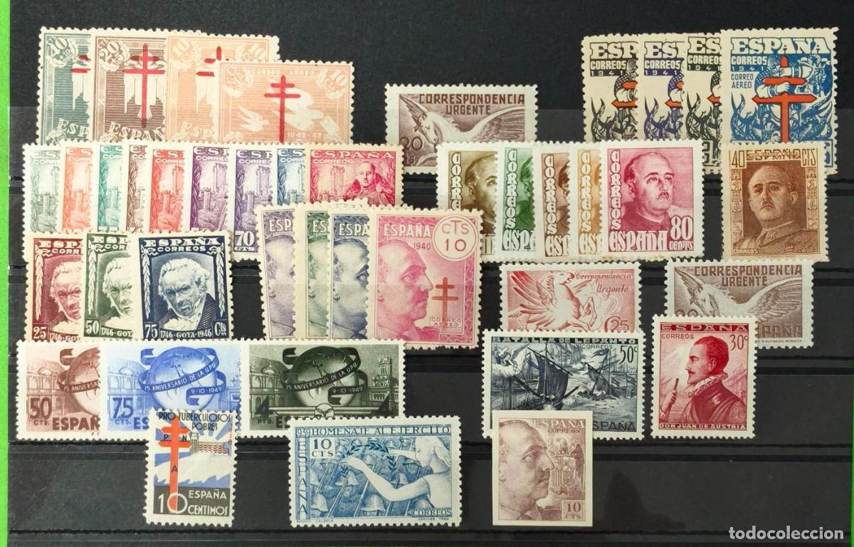 Sellos: ESPA&Ntilde;A. LOTE DE SERIES COMPLETA PERIODO ESTADO ESPA&Ntilde;OL. CAT&Aacute;LOGO 174 &euro;