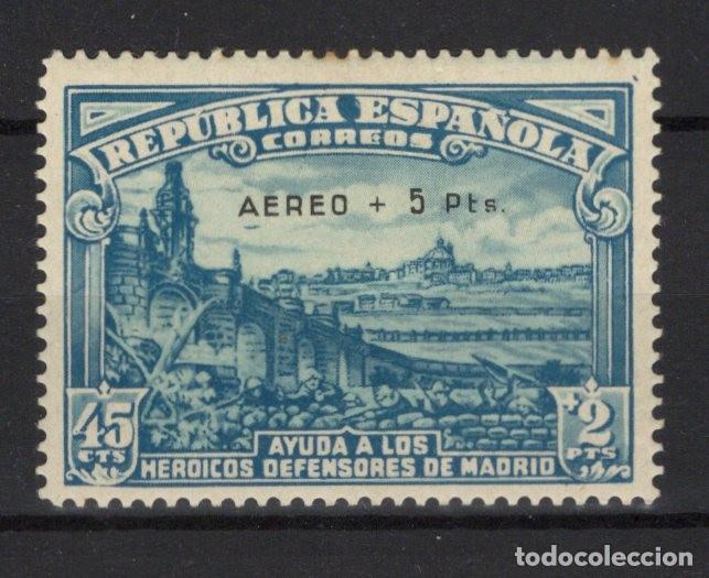 Francobolli: PC605 Sellos Espa&ntilde;a a&ntilde;o 1938 EDIFIL 759* sello original en NUEVO v.c. 300 &euro;