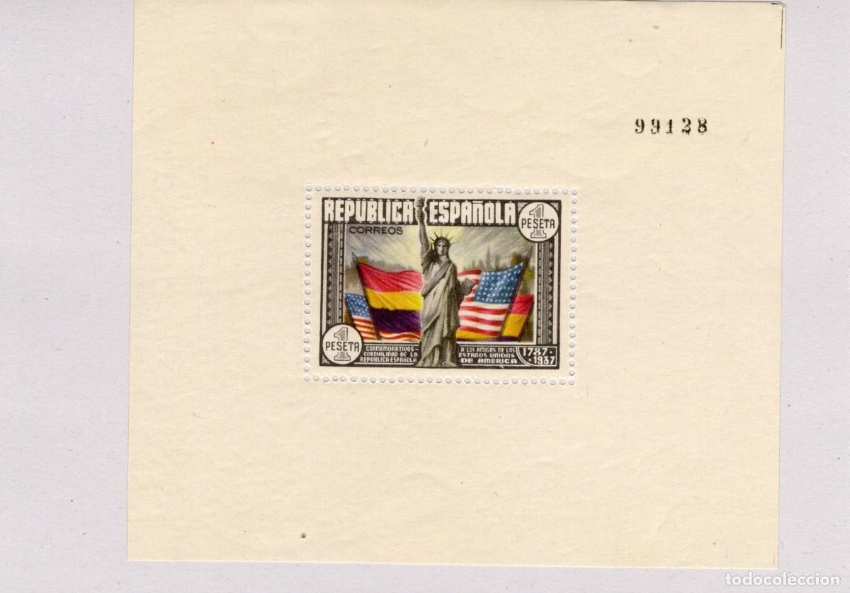 Francobolli: PC607 Sellos Espa&ntilde;a a&ntilde;o 1938 EDIFIL 764* HB en NUEVO v.c. 30 &euro;