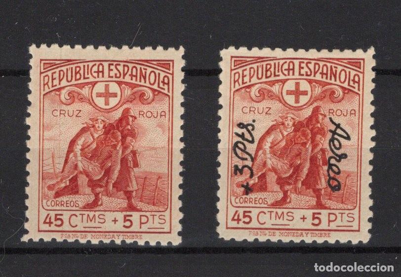 Francobolli: PC610 Sellos Espa&ntilde;a a&ntilde;o 1938 EDIFIL 767* y 768* sellos originales en NUEVO v.c. 11 &euro;