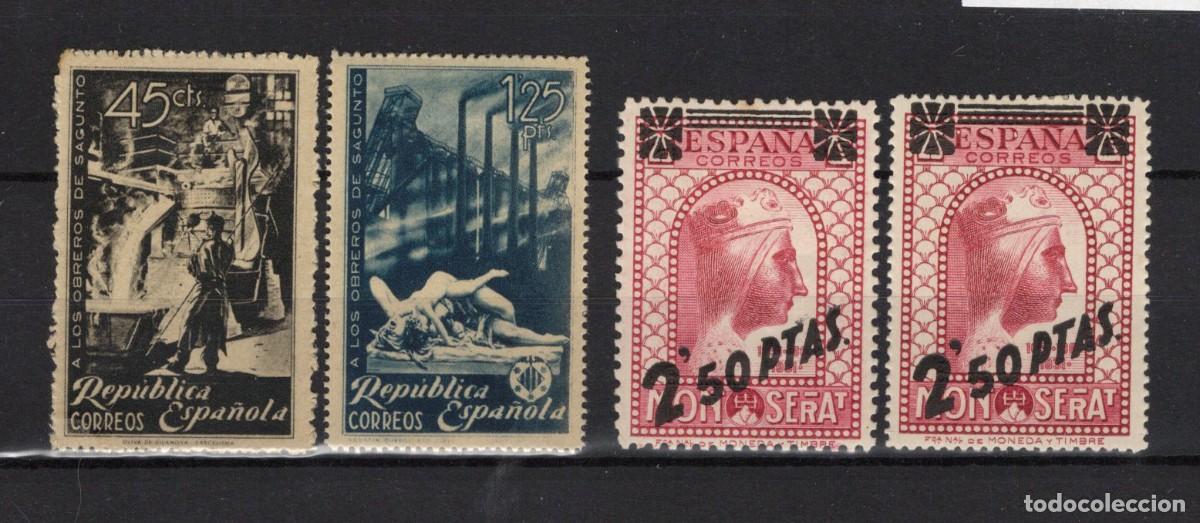 Sellos: PC611 Sellos Espa&ntilde;a a&ntilde;o 1938 EDIFIL 773/774* y 791* sellos originales en NUEVO v.c. 1 &euro;