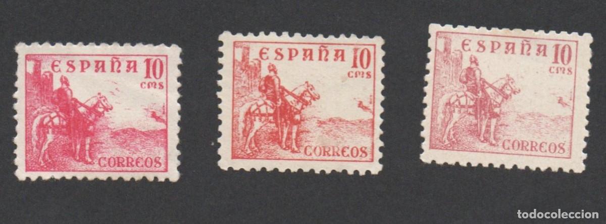 Sellos: EDIFIL 917** A / B / C