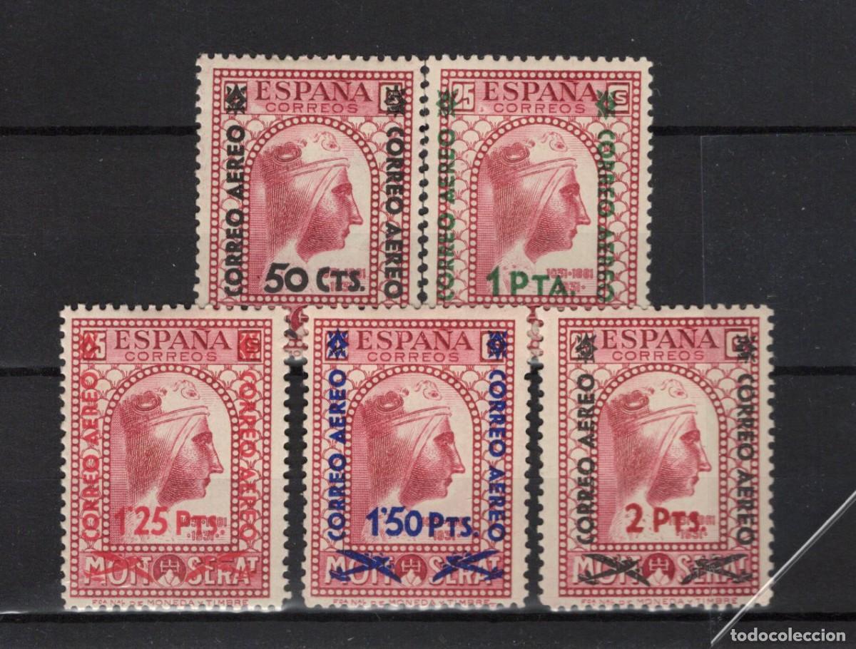 Sellos: PC615 Sellos Espa&ntilde;a a&ntilde;o 1938 EDIFIL 782/786* sellos originales en NUEVO v.c. 100 &euro;