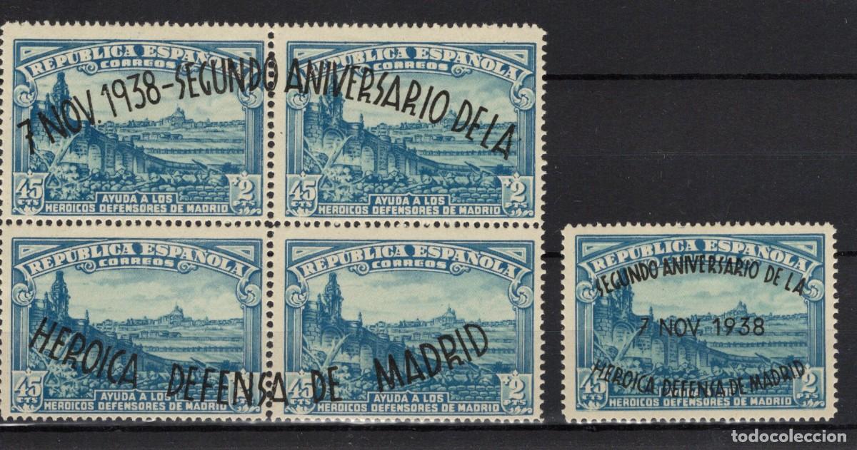 Francobolli: PC618 Sellos Espa&ntilde;a a&ntilde;o 1938 EDIFIL 789* y 790* sellos originales en NUEVO v.c. 22 &euro;