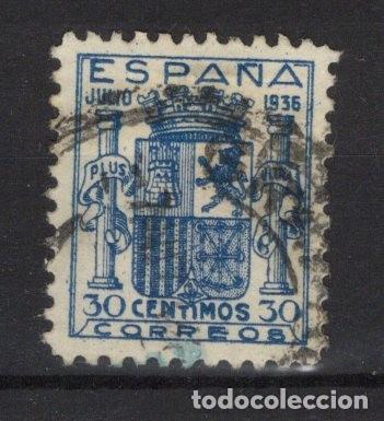Sellos: PC620 Sellos Espa&ntilde;a a&ntilde;o 1936 EDIFIL 801&ordm; sellos originales en usado v.c. 140 &euro;