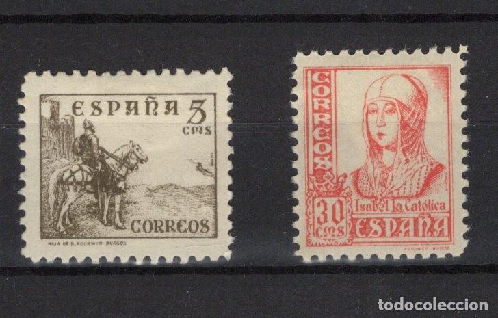 Selos: PC623 Sellos Espa&ntilde;a a&ntilde;o 1937/40 EDIFIL 816A y 823A sellos originales en NUEVO v.c. 27.50 &euro;