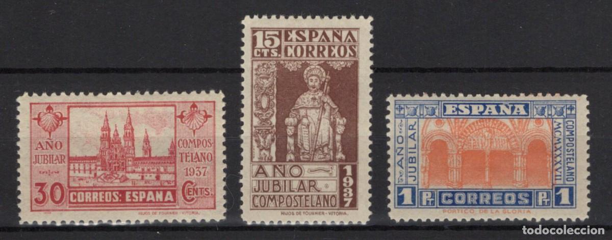 Selos: PC625 Sellos Espa&ntilde;a a&ntilde;o 1937 EDIFIL 833/835* sellos originales en NUEVO v.c. 40 &euro;