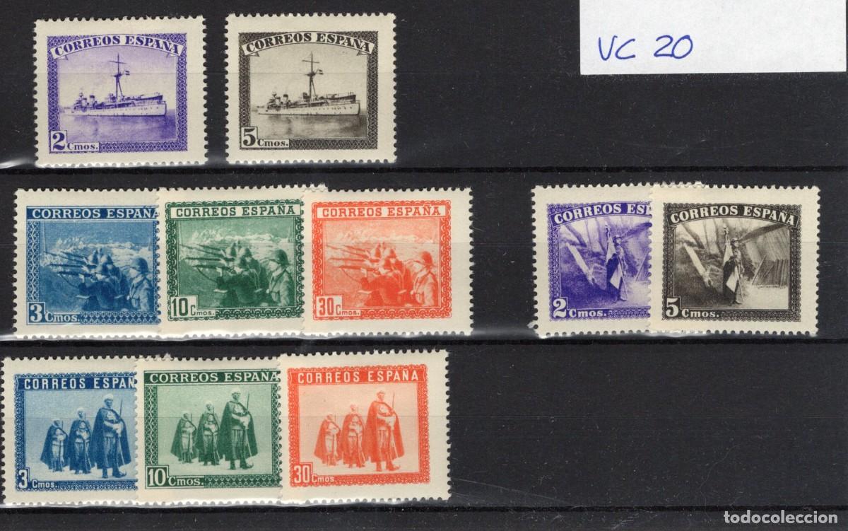 Francobolli: PC633 Sellos Espa&ntilde;a a&ntilde;o 1938 EDIFIL 849* SH en NUEVO v.c. 20 &euro;