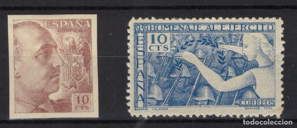 Timbres: PC644 Sellos Espa&ntilde;a a&ntilde;o 1939 EDIFIL 887* y 888* sellos originales en NUEVO v.c. 1 &euro;