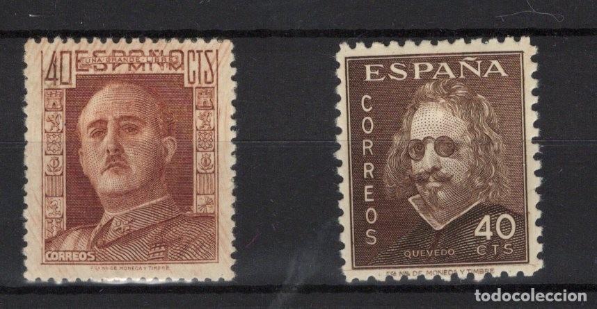 Timbres: PC653 Sellos Espa&ntilde;a a&ntilde;o 1942 EDIFIL 953* y 989* sellos originales en NUEVO v.c. 1.65 &euro;