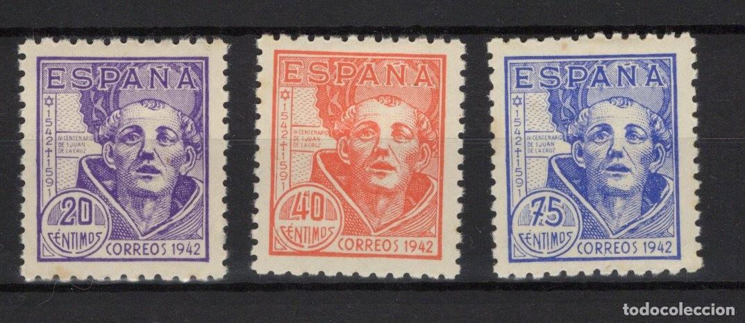 Selos: PC654 Sellos Espa&ntilde;a a&ntilde;o 1942 EDIFIL 954/956* sellos originales en NUEVO v.c. 6 &euro;