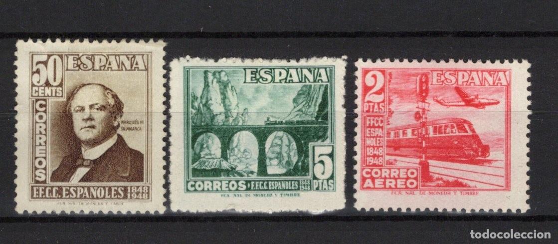 Timbres: PC676 Sellos Espa&ntilde;a a&ntilde;o 1948 EDIFIL 1037/1039* sellos originales en NUEVO v.c. 6.75 &euro;