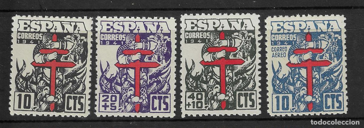 Francobolli: 1941 TUBERCULOSOS EDIFIL 948/1** SIN FIJASELLOS BIEN CENTRADOS