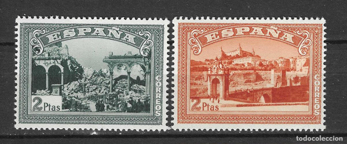 Timbres: 1937 HOJITAS ALZAMIENTO NACIONAL EDIFIL SH 836/7** SIN FIJASELLOS