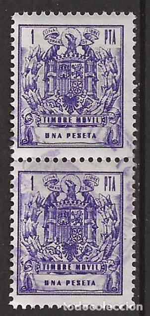 Sellos: Timbre Movil 1 Peseta