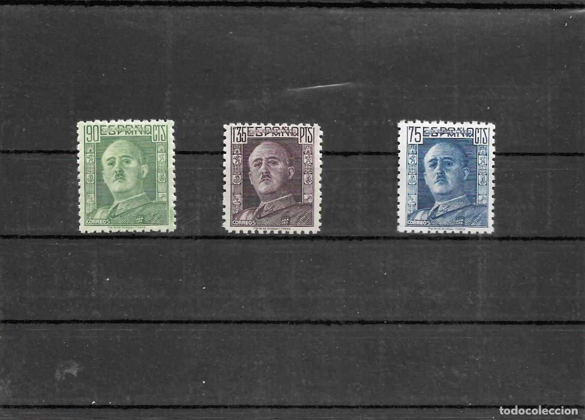 Timbres: Sellos de Espa&ntilde;a A&ntilde;o 1946 General Franco Sellos nuevos** N&ordm; Edifil 999/01