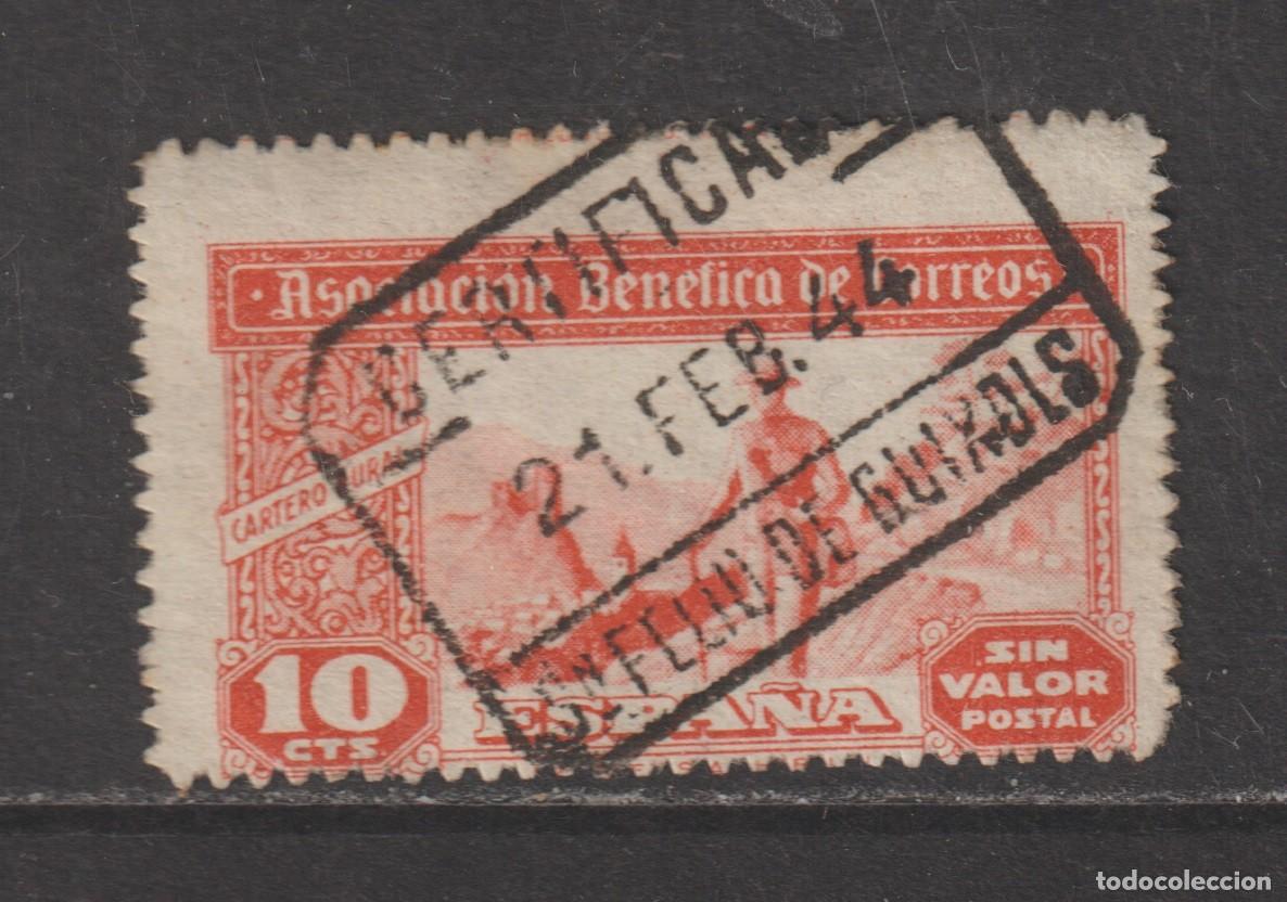 Sellos: Asociacion benefica de Correos 1944 , sin valor postal usado