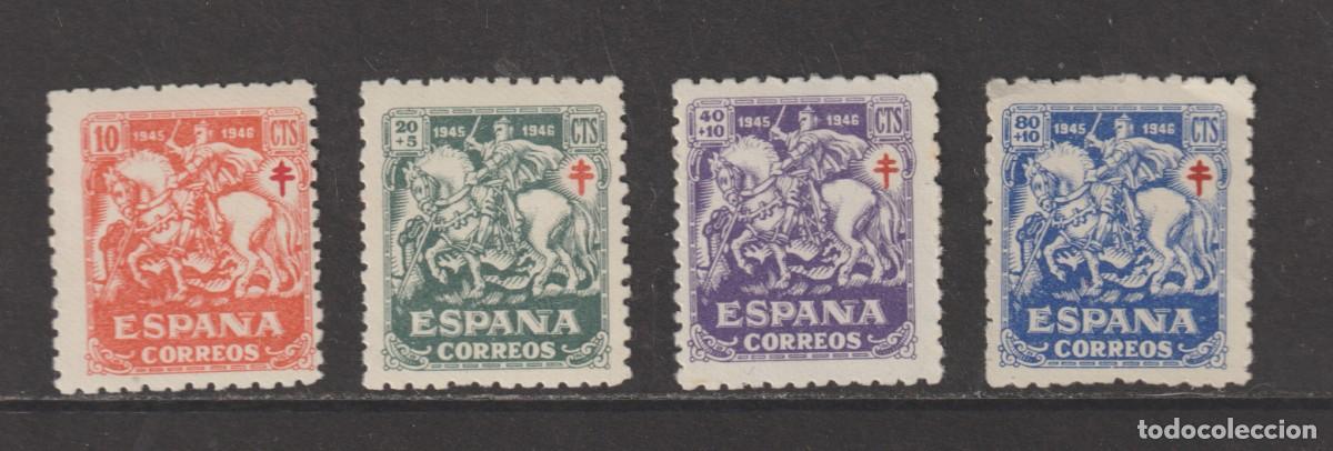 Sellos: Espa&ntilde;a 1945 - Edifil 993/996 mnh**