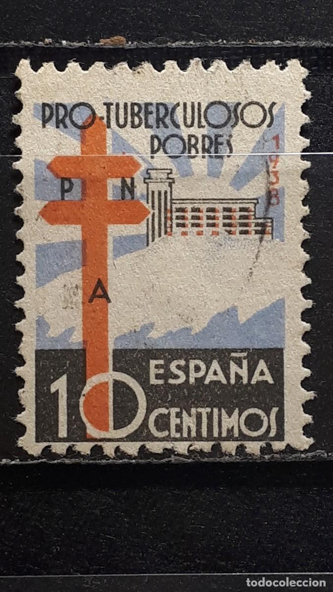 Sellos: ESPA&Ntilde;A . A&ntilde;o 1938 &deg;. EDIFIL 866