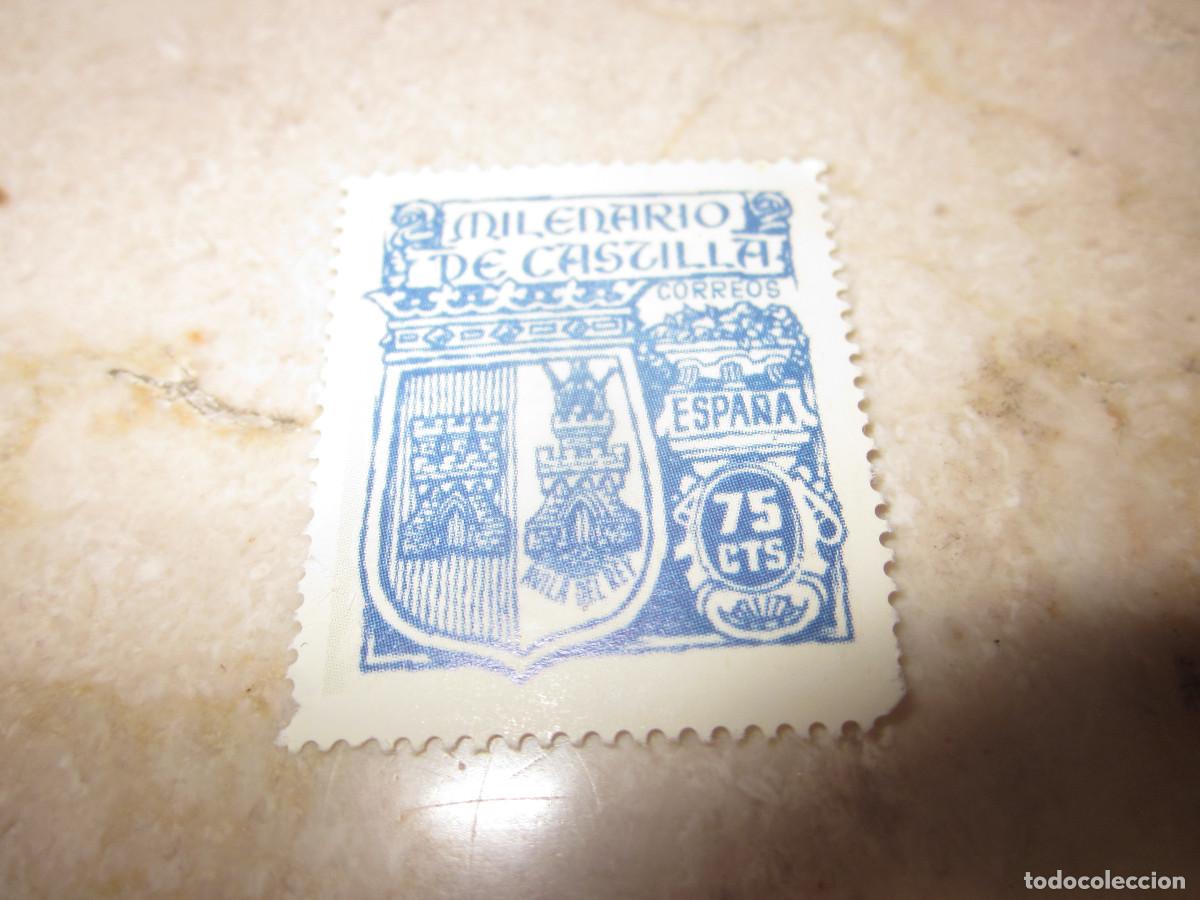 Sellos: SELLO 75 CTS MILENARIO DE CASTILLA