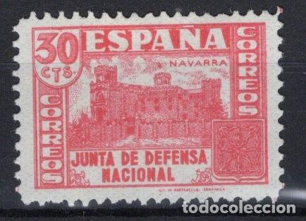 Sellos: Sellos Espa&ntilde;a a&ntilde;o 1938 EDIFIL 808A* pie imprenta corto v.c. 4.15 &euro;