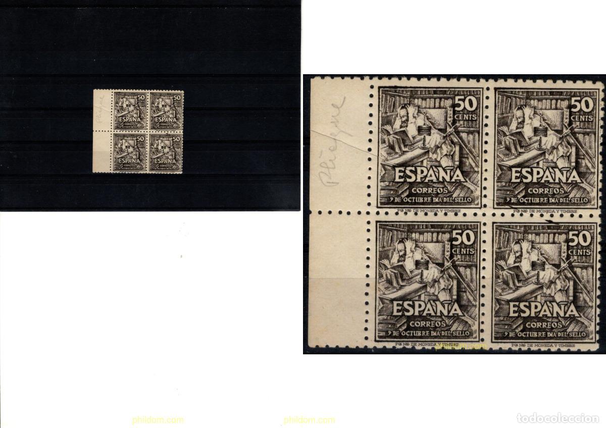 Sellos: 788388 MNH ESPA&Ntilde;A 1947 DIA DEL SELLO. 4 CENTENARIO DEL NACIMIENTO DE MIGUEL DE CERVANTES