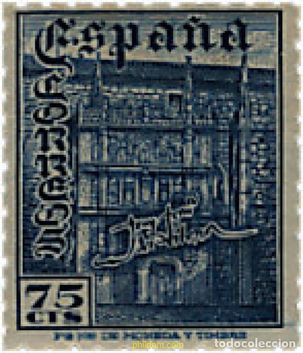 Sellos: 208984 MNH ESPA&Ntilde;A 1946 DIA DEL SELLO. FIESTA DE LA HISPANIDAD