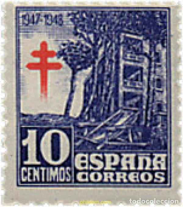 Sellos: 788387 MNH ESPA&Ntilde;A 1947 ANTITUBERCULOSIS